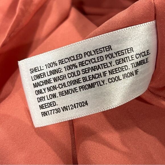 A New Day Coral Tie-Front short sleeve mini Dress size large - Picture 10 of 12